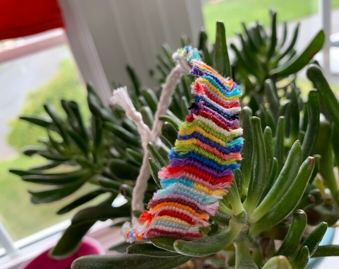 Rag Fringe Friendship Bracelet