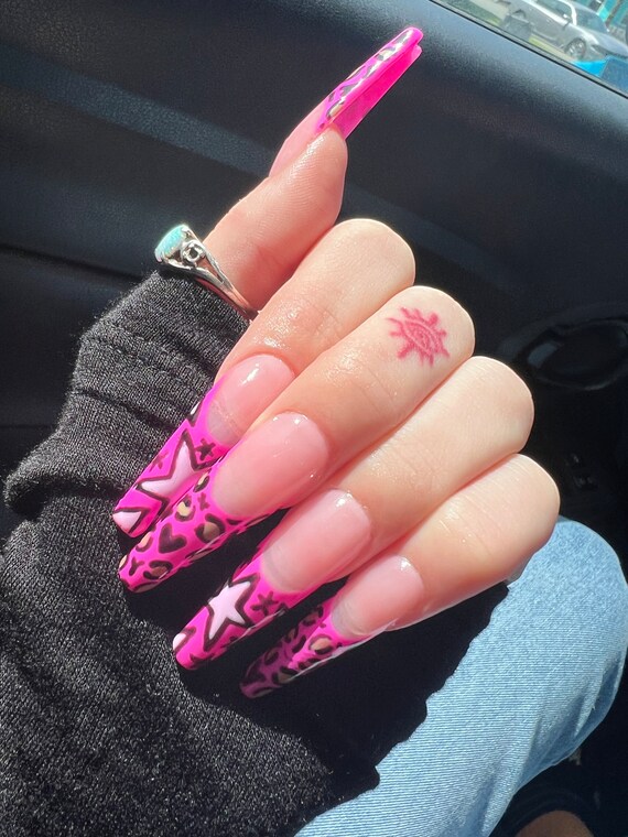 Jersey Shore Bratz Doll Gel x Custom Press on Nail Set Etsy