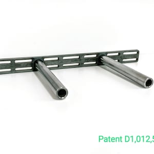 Heavy Duty Floating Shelf Brackets: 1 1/4" Hidden Support