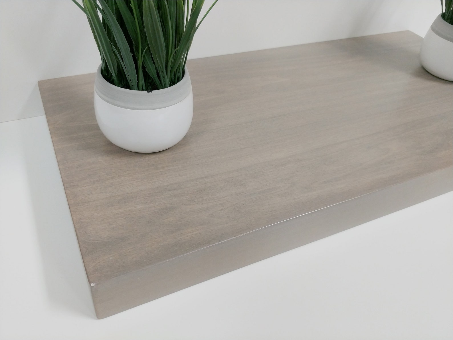 Driftwood Floating Shelf Solid Wood Heavy Duty Hidden Bracket Etsy