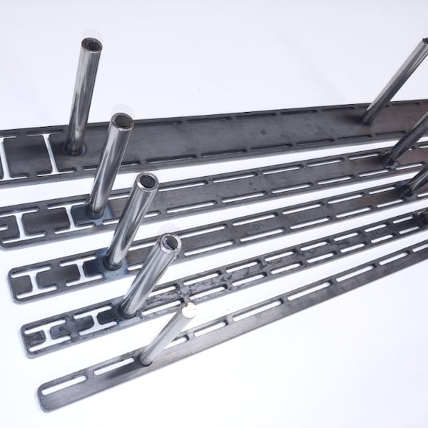 Floating shelf brackets, Hidden shelf bracket, All made from thick 1/4 steel not 3/16