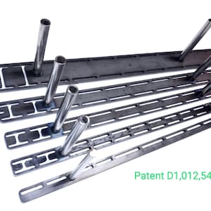 Floating shelf brackets, Hidden shelf bracket, All made from thick 1/4 steel. Zero Center brackets