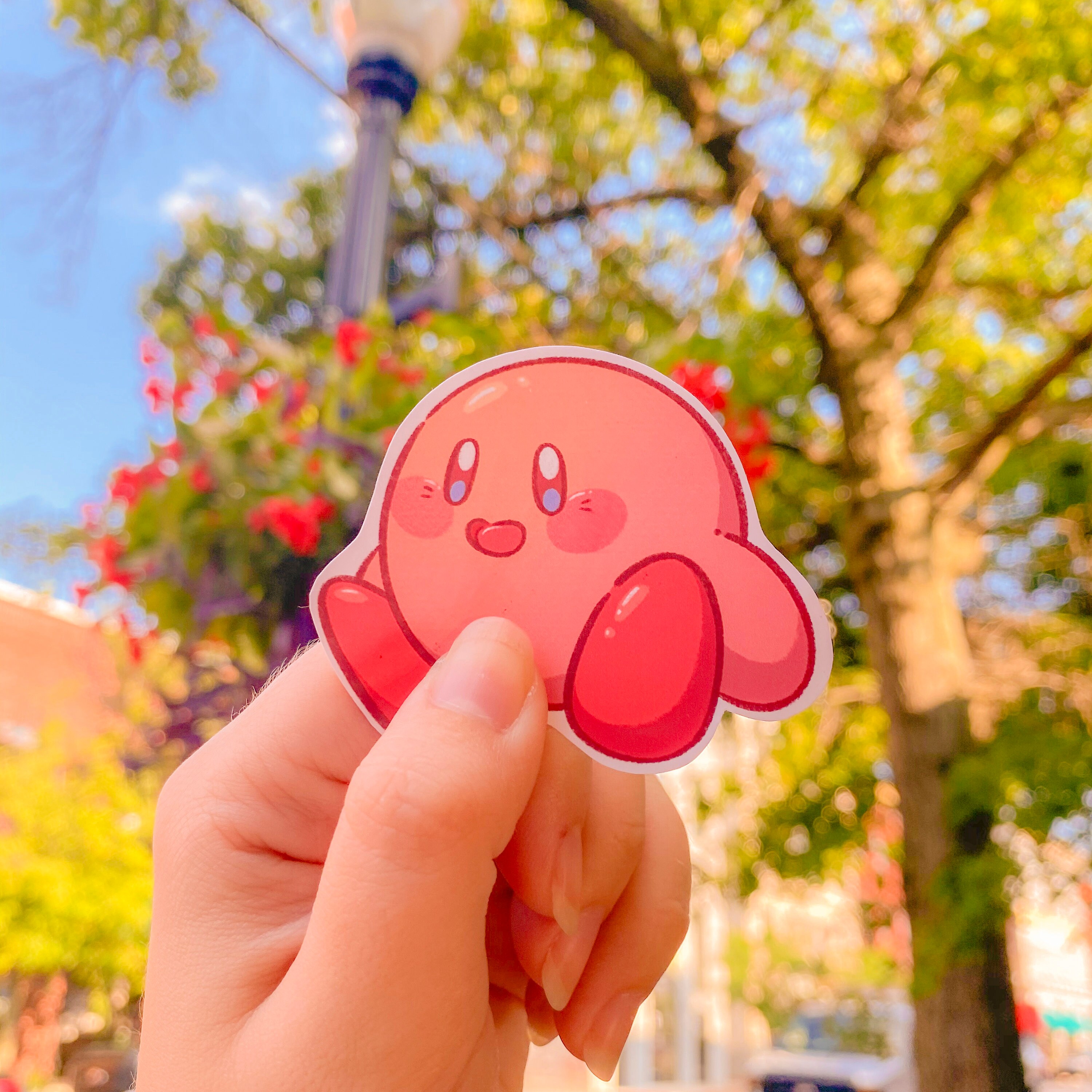 Kawaii Kirby Glitter Pin Bundle – bakakitty