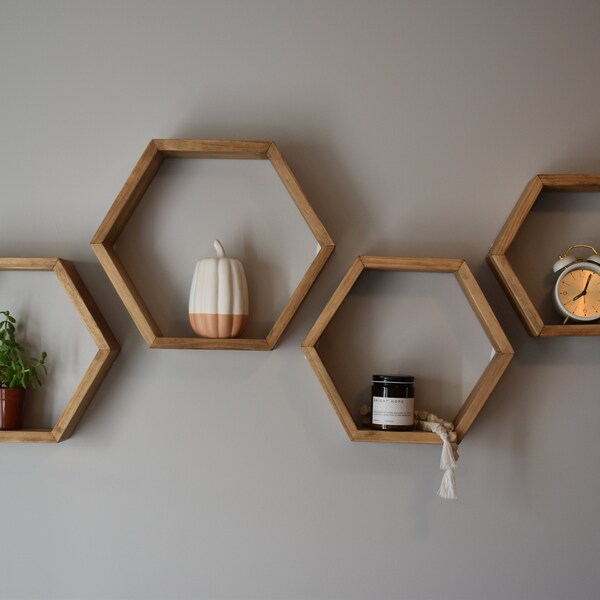 Hexagon Shelf Etsy