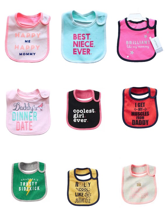 infant boy bibs