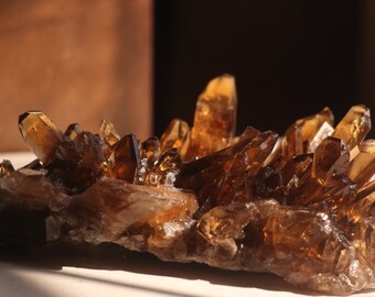 Citrine Cluster (Genuine, untreated Citrine from Africa)