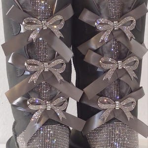 Custom Bling Genuine Australian Sheepskin Boots