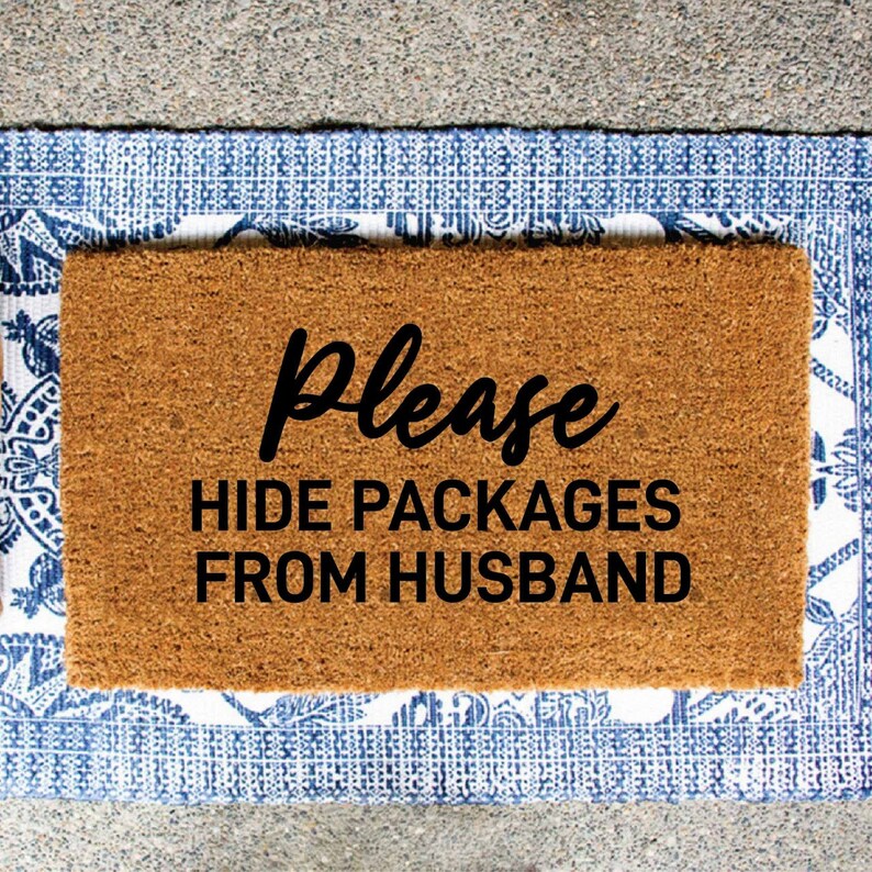 Quotes Coir Door Mat Housewarming Gift Front Door Mat Etsy