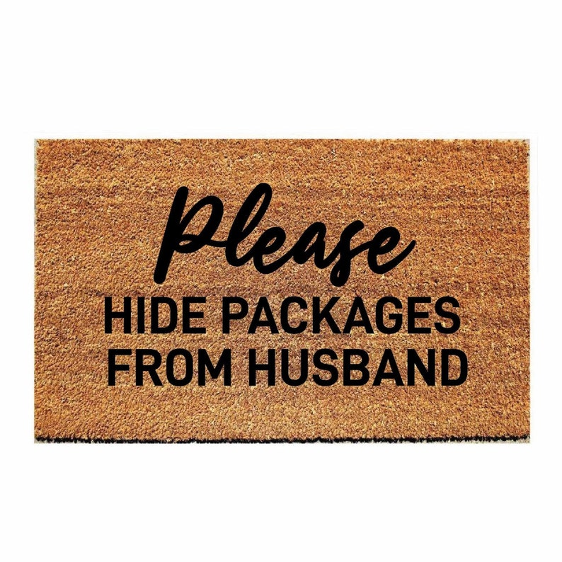 Quotes Coir Door Mat Housewarming Gift Front Door Mat Etsy