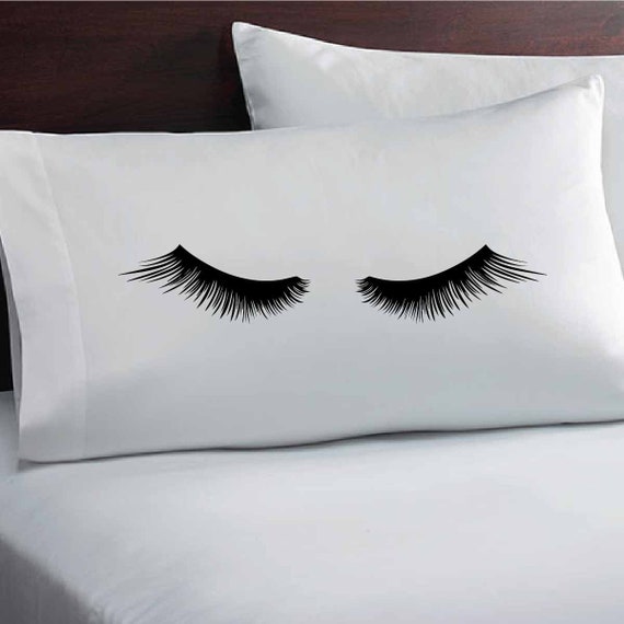 Eyelash Pillowcase Cute Pillowcase Toddler Closed Eyelashes Pillows