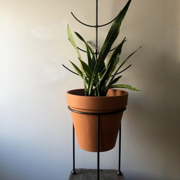 Fishbone Plant Stand Holder - Medium Large Indoor / Outdoor