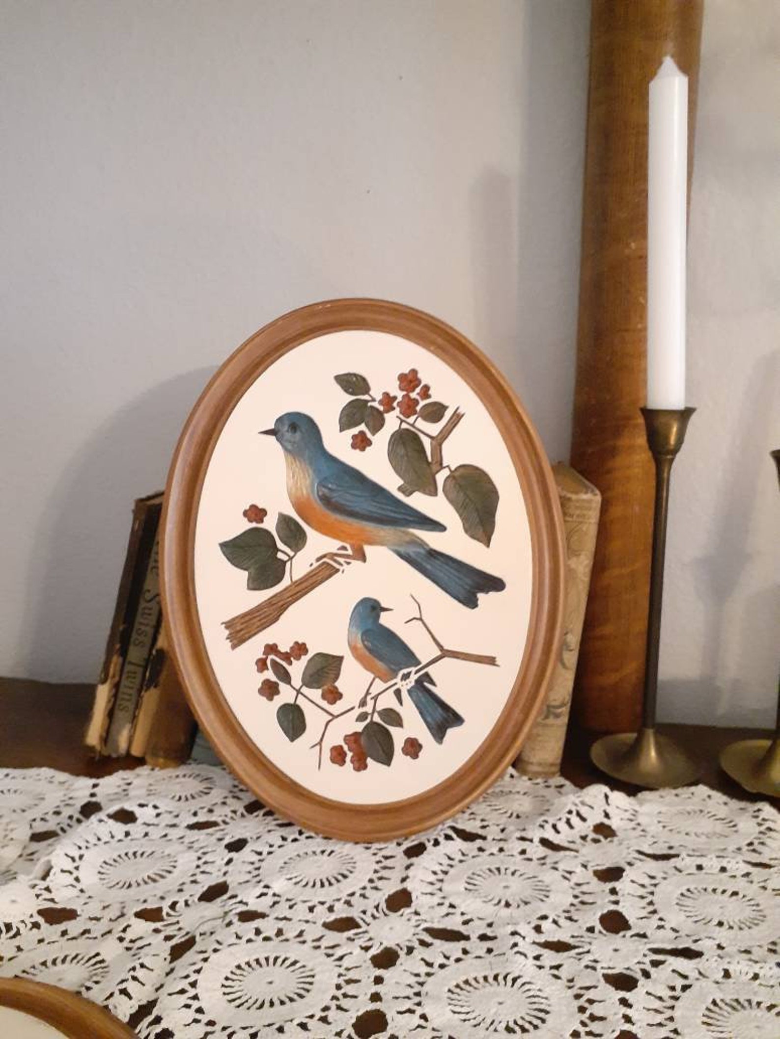 Vintage Set of Wall Hangings Etsy