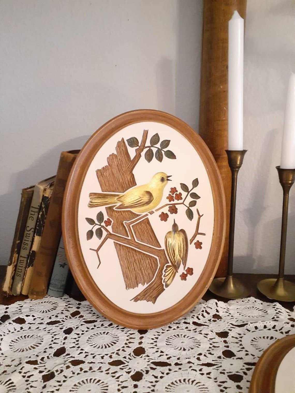 Vintage Set of Wall Hangings Etsy