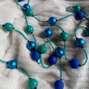 Handmade beaded necklace