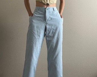 Vintage Gap light blue jeans, mid rise, size 27-28