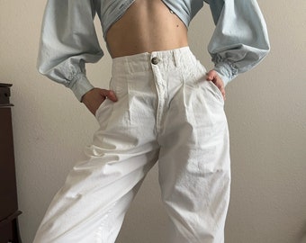 Vintage Black Micro Pleat Pliss Wide Leg Pants Etsy UK
