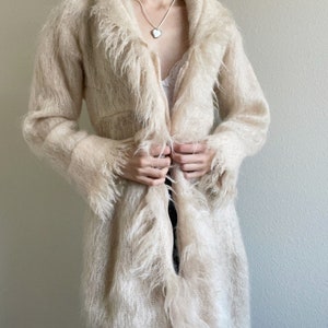 Mohair Shaggy Coat - Etsy