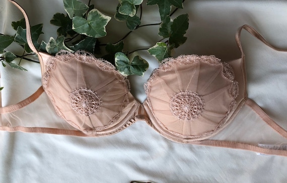 LA PERLA Gold Lace Bra 931 * 32B * MSRP $220 