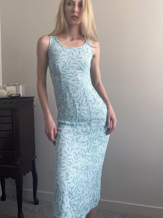 vintage-leaves-print-dress-gem