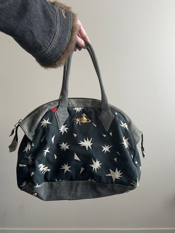 Vintage Vivienne Westwood blue denim stars bag purse - Gem