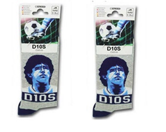 Calcetines Maradona DS10 algodón bordado 1 par
