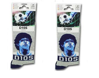 calzini maradona DS10 ricamati in cotone 1 paio