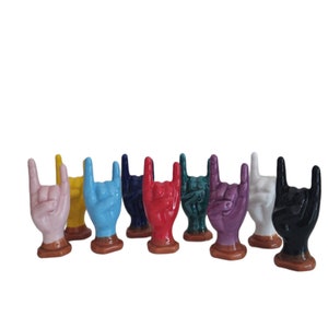 1 piece ceramic lucky horns for table