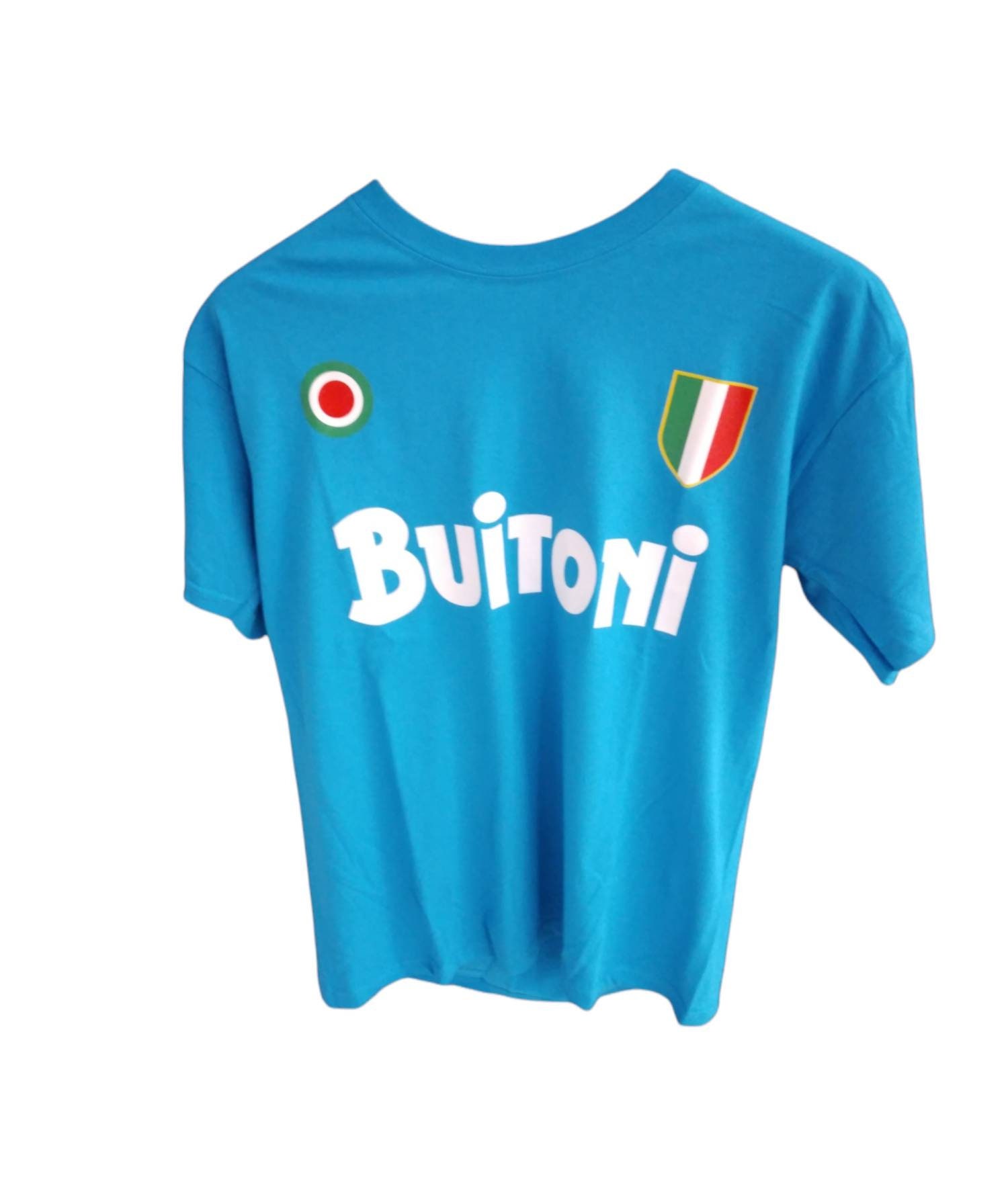 T-shirt Napoli Maradona Buitoni in Cotton | Etsy Ireland