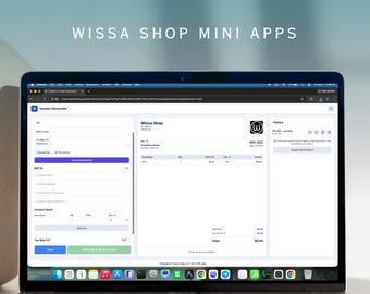 App per la generazione di fatture • Strumento HTML per piccole imprese, acquisto una tantum, esportazione in PDF