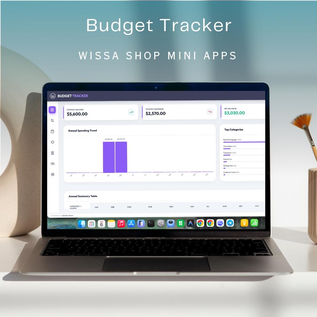 Budget Tracker Dashboard | Offline Finance Planner | HTML Expense ...