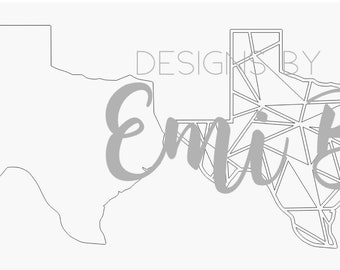 Geometric Texas - Digital File