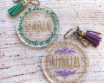 Nana/Mom/Grandma Keychain Digital File