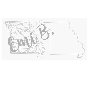 Geometric Missouri - Digital File
