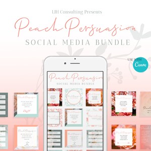 Peach Persuasion Social Media Bundle
