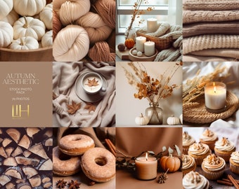 Photos d'automne cosy | Images Cottagecore (téléchargement numérique)