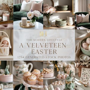 Velveteen Spring Easter Stock Photos: Luxury Home Decor (125+ Images)
