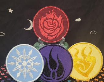 RWBY symbols Iron-on patches- Embroidered patches