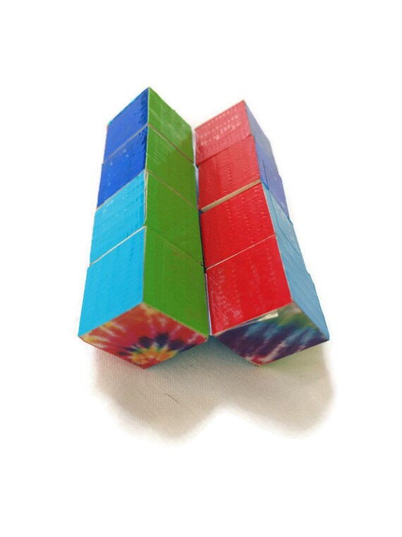 Infinity Cube Fidget Toy For Anxiety Relief Adhd Autism Or Sensory Disorders Glow In The Dark Portions That Make This A Super Cool Gift