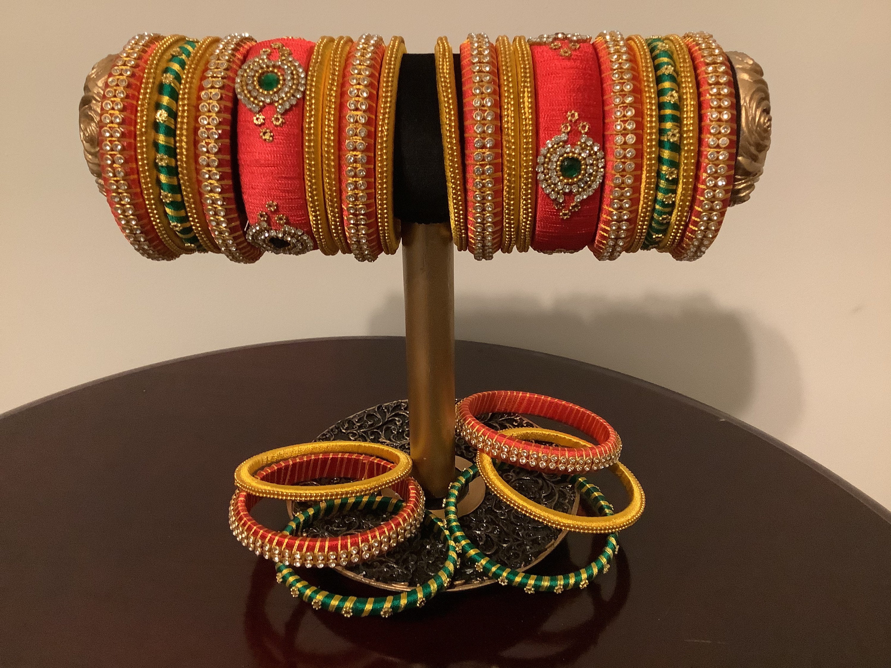 Red gold bangle Clearance