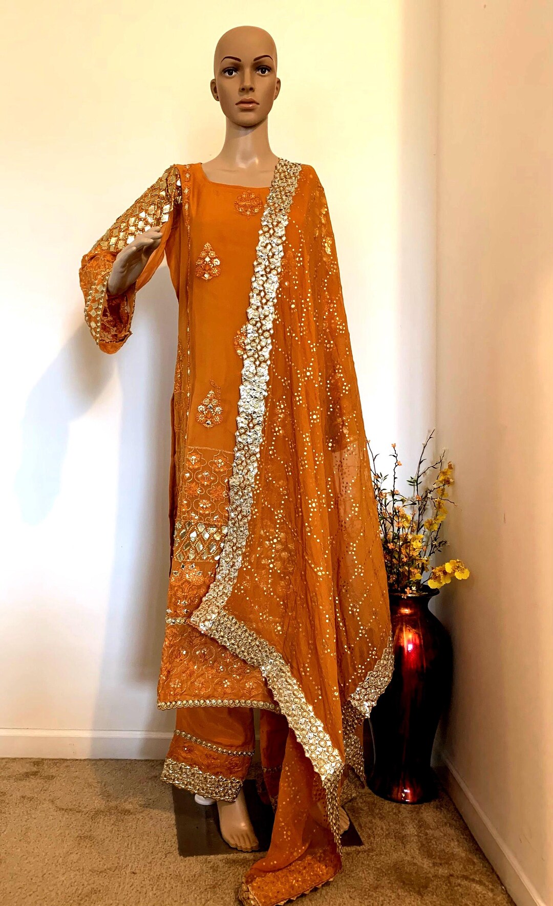 Diamond Dust By Charizma Embroidered Chiffon Suits Unstitched 3 Piece CRZ21DD 07 - Premium Collection main image 1