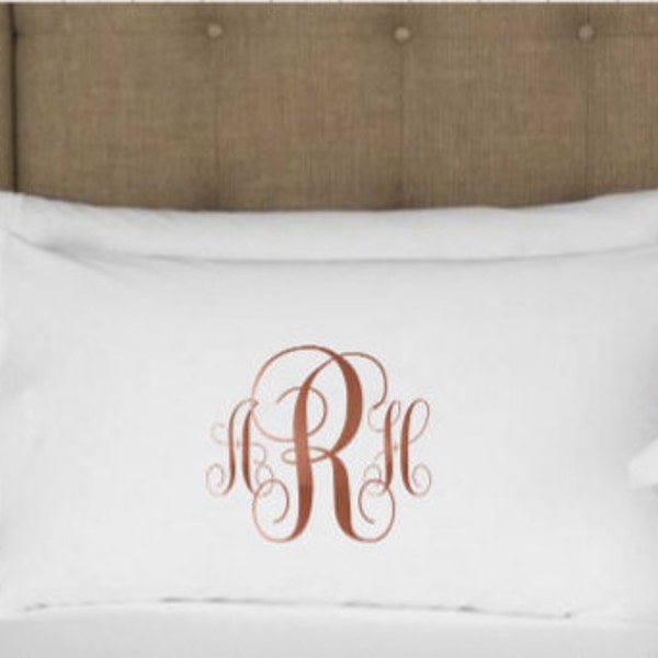 Personalized pillowcase. Monogram pillowcase. Name pillowcase. Custom pillowcase. Girl name pillowcase.