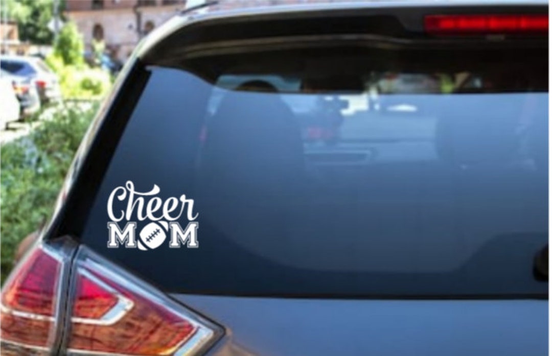 Cheer Mom Car Decal. Cheer Mom Sticker. Cheer Mom Window Sticker. - Etsy