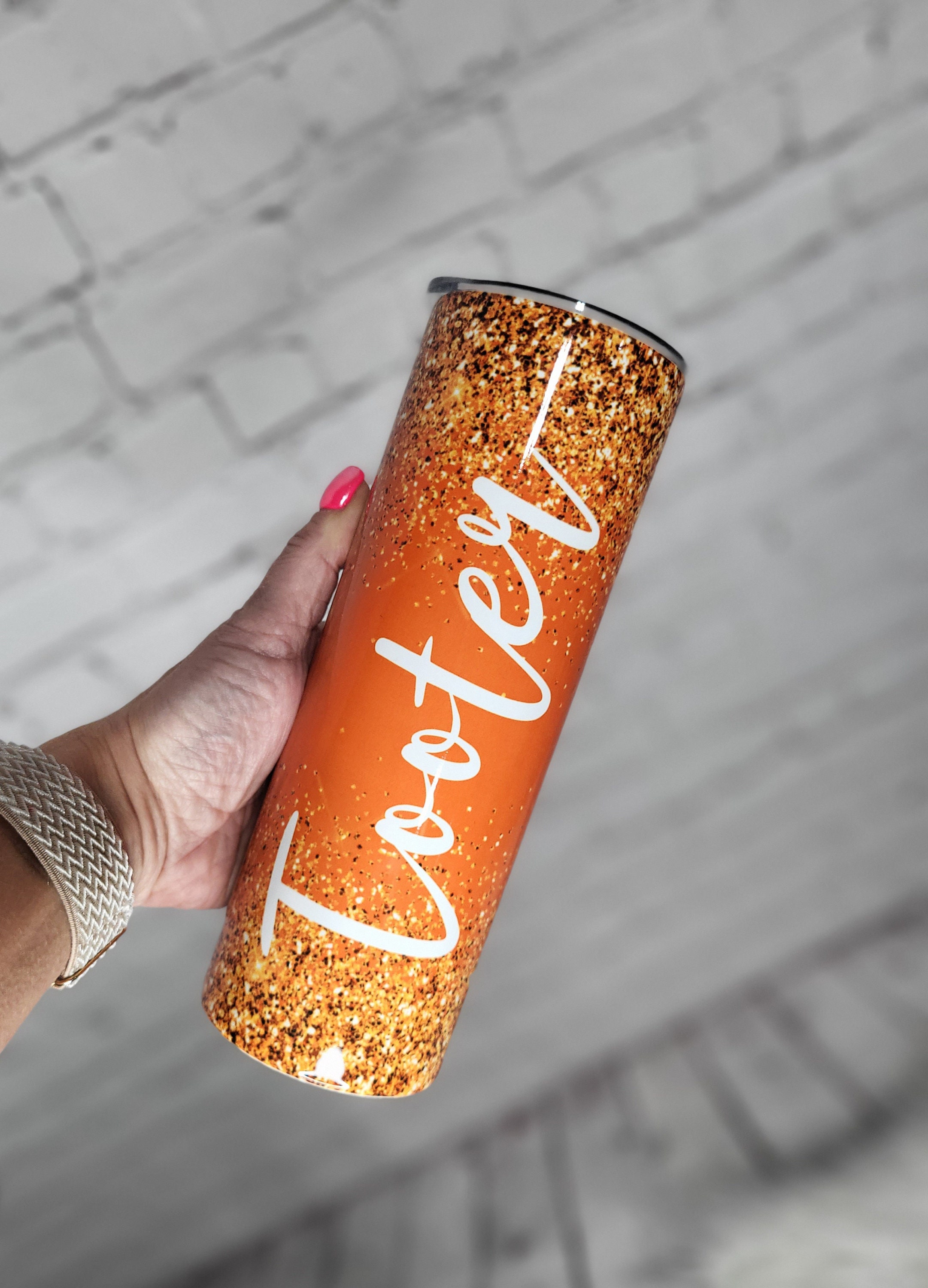 FREE SHIPPING - Floral tumbler, Personalized, Glitter tumbler, Sublim –  Sweet Tee and Sips