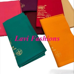 Cotton Blouse Pieces – Thamboolam & Return Gifts | Wedding, Pooja, Housewarming, Varalakshmi Pooja Favors | Traditional Gift Idea