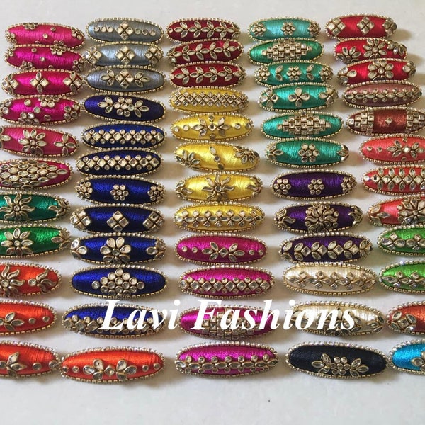 Ethnic Women silk thread saree pins/ wedding/ festive/ party wear/ gifting/ saree pin
