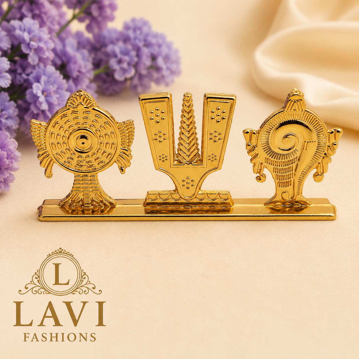 Shanku Chakra Namam Metal Idol USA | Venkateswara Symbol | Hindu