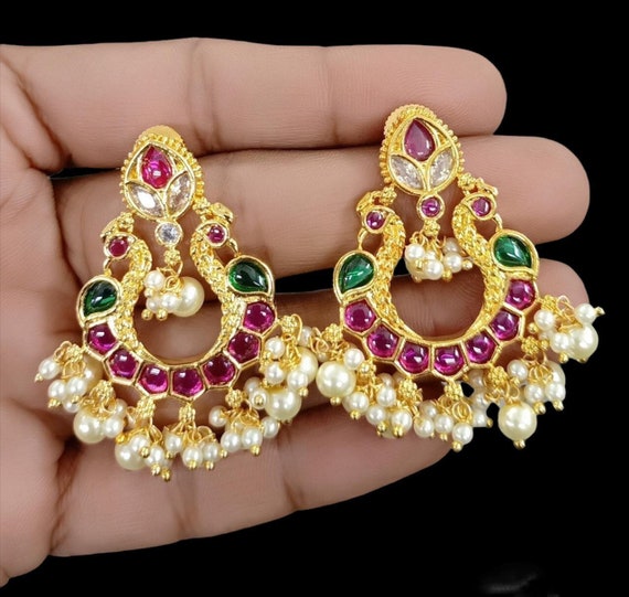 Jhumka earrings deals for saree