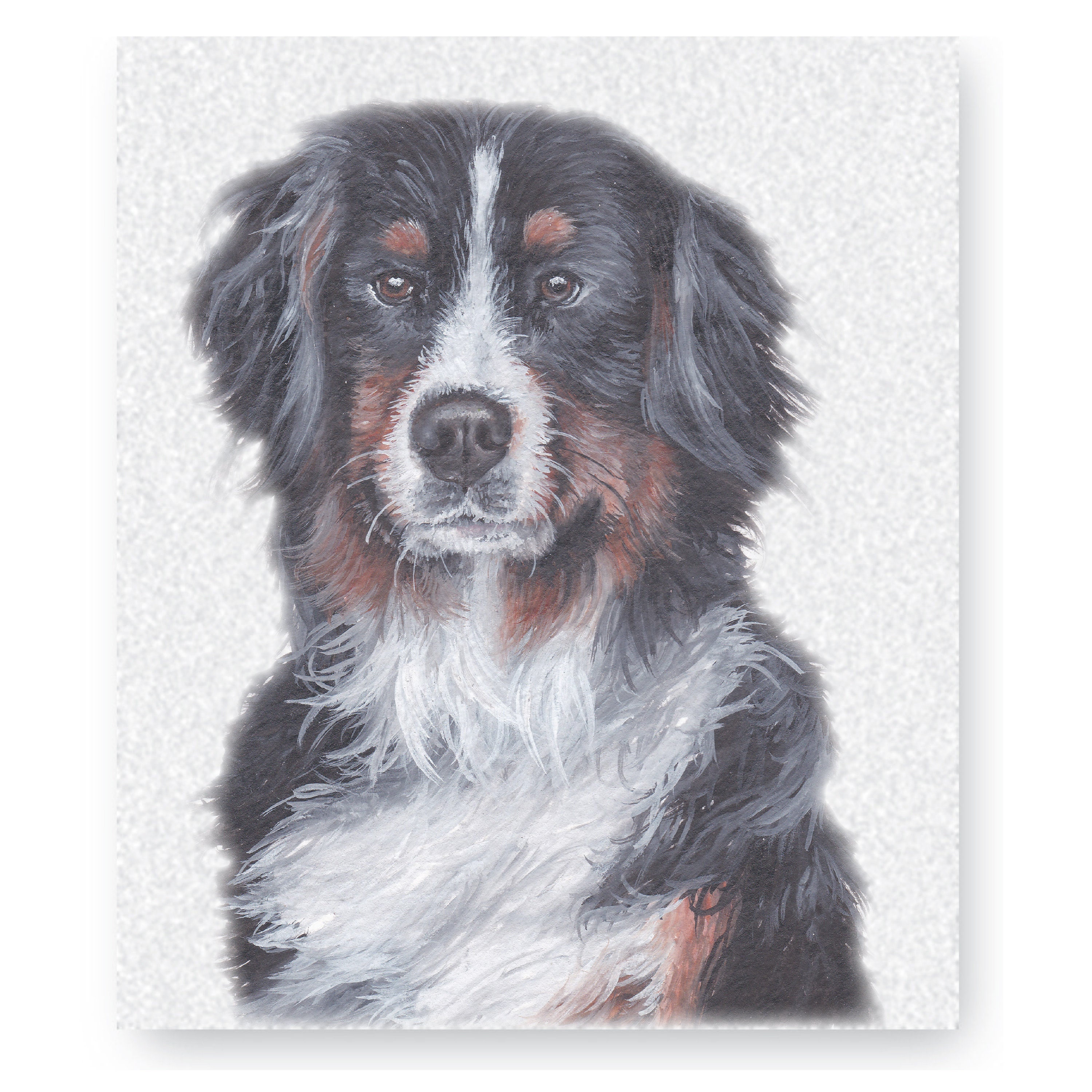Fleece Blanket Bernese Mountain Dog Etsy