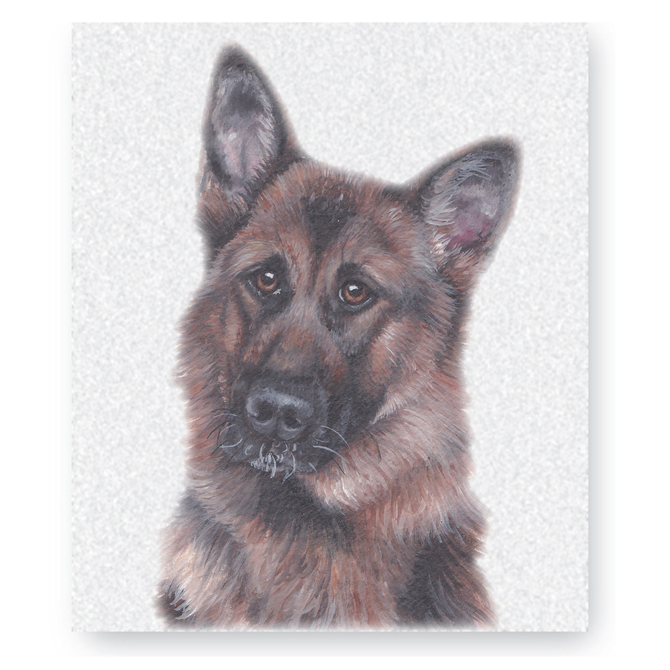 Fleece Blanket German Shepherd Etsy UK