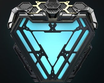 Precyzyjna, noszona obudowa reaktora łukowego Mark 50 do nanocząsteczek (tylko plik .obj do wydruku cyfrowego 3D)